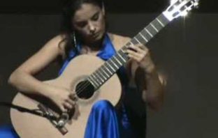 Ana Vidovic plays Etude No. 1 by Villa-Lobos