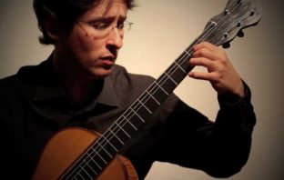 Pablo Garibay plays Elegie on a Stauffer