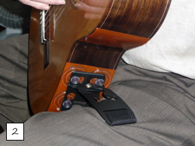 Adjustable Guitar Foot Rest — Tour Tough