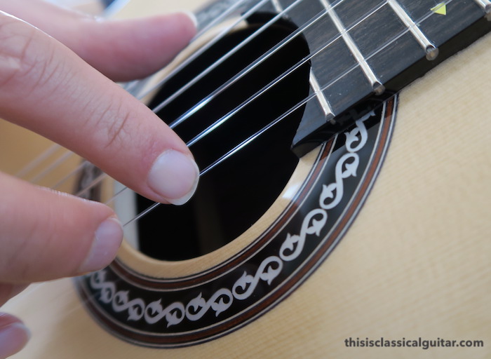 Fingernail Lesson for Classical Guitar Nails This is Classical Guitar