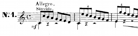 Carcassi Etude No 1