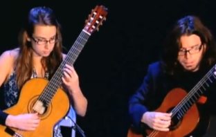 Janet Grohovac and Chad Ibison play Sor