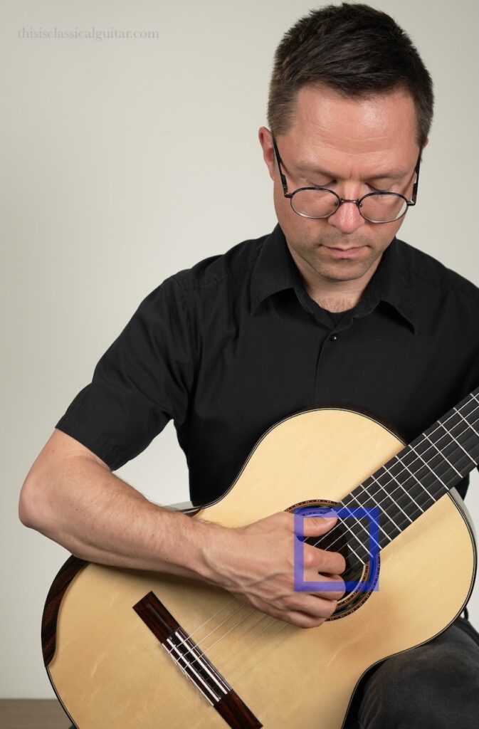 Right Hand Position: Tasto Diagram