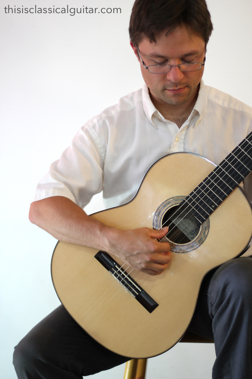 Lesson Right Hand Position for Classical Guitar This is Classical Guitar