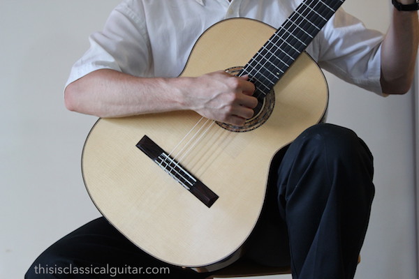 Right Hand Position (Tasto) - Classical Guitar