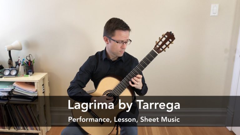 Lágrima, Preludio by Francisco Tárrega - PDF Sheet Music