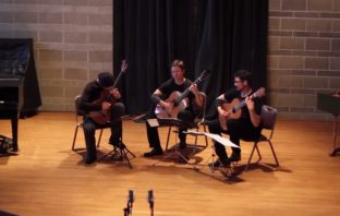 Victoria Guitar Trio plays Temporal Waves by Nobles