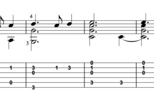 Spagnoletta for Guitar (Free PDF)