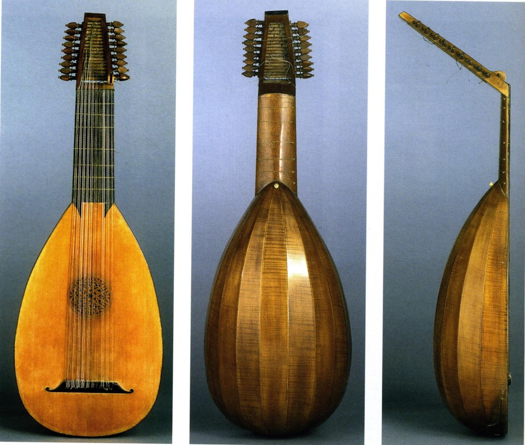 10-course lute by Herman Hauser Lute 1920