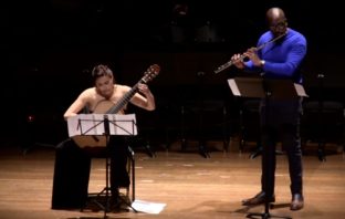 Meneses & Eccleston play Berceuse by Beaser