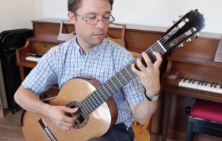 Barre Exercise for Classical Guitar