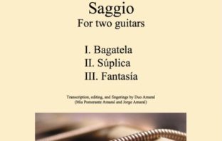 Score Release: Saggio for Two Guitars