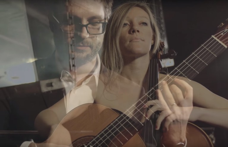 Rupert Boyd (guitar) & Laura Metcalf (Cello)
