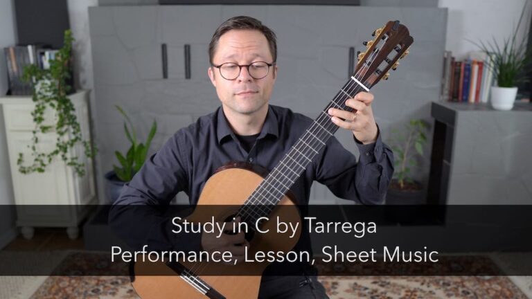 Study in C by Tarrega