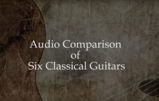 Audio Comparison of Six Guitars by Sigurdson