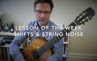 Lesson: Shifts and String Noise on Guitar