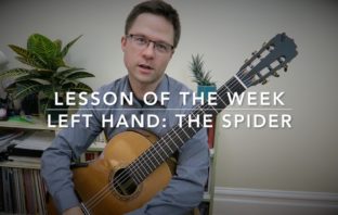 Lesson: The Spider – Left Hand Exercise