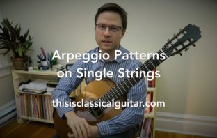 Lesson: Arpeggio Patterns on Single Strings