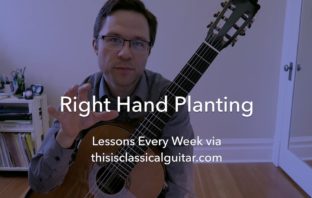 Lesson: Right Hand Planting (Preparation)