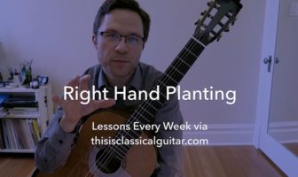 Lesson: Right Hand Planting (Preparation)