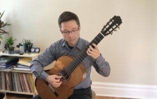 Brouwer Etude No. 11 and Lesson