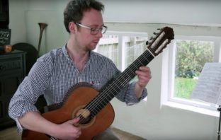 Martin Bickerton Plays Caprice No. 7 by Legnani