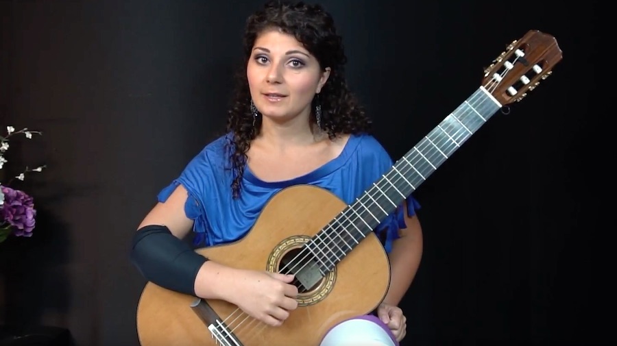 Lesson Right Hand Thumb Position for Classical Guitar This is