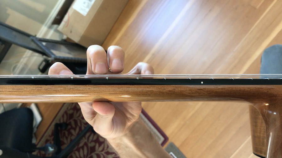 Left Hand Thumb Position While Playing Classical Guitar This is