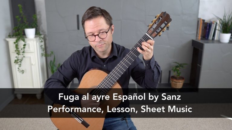 Fuga al ayre Español by Gaspar Sanz