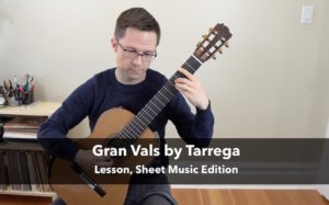 Gran Vals by Francisco Tárrega