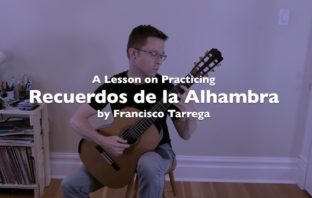 Recuerdos de la Alhambra by Tárrega (Free PDF)