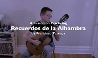 Recuerdos de la Alhambra by Tárrega (Free PDF)