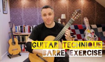 Barre Exercise for Classical Guitar with Matthew McAllister