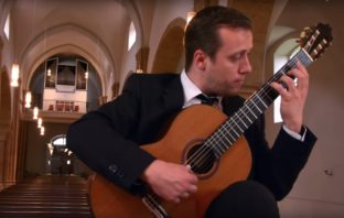 Sanel Redžić plays Prelude, Fugue, & Allegro BWV 998 by Bach