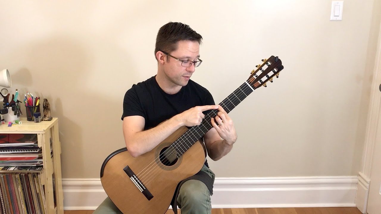Barre Lesson (Bar, Capo) and Exercises for Guitar This is Classical