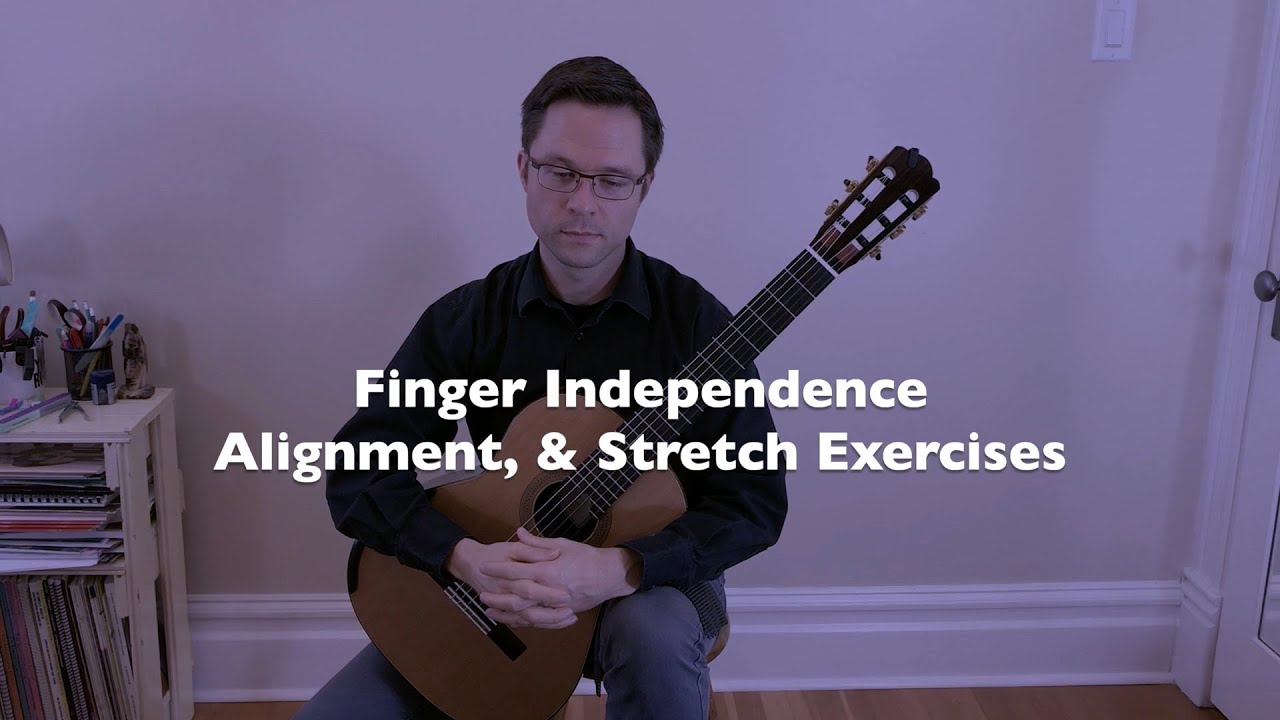 Lesson Left Hand Finger Independence, Stretch, & Alignment This is