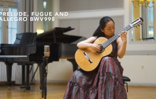 Kanahi Yamashita Plays Prelude BWV 998 by Bach