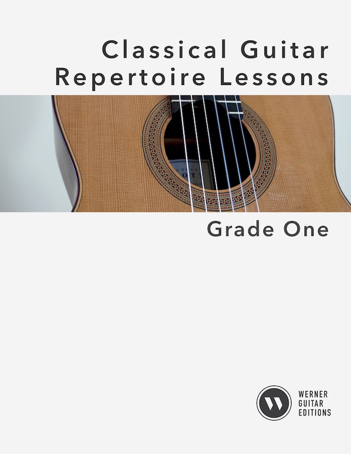 Classical Guitar Repertoire Lessons - Grade 1