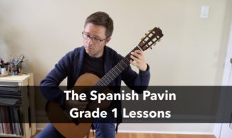 Grade 1 Lesson: The Spanish Pavin (Anonymous)