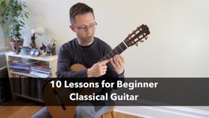 10 Classical Guitar Lessons for Beginners