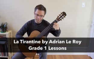 Grade 1 Lesson: La Tirantine by Adrian Le Roy