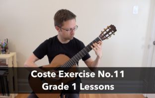 Grade 1 Lesson: Exercise No.11 by Napoléon Coste
