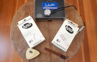 Classical Guitar Piezo Pickups: KNA NG-1, AP-1, Schaller Oyster Classical Guitar Pickups