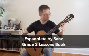 Grade 2 Lesson: Espanoleta (Theme) by Sanz