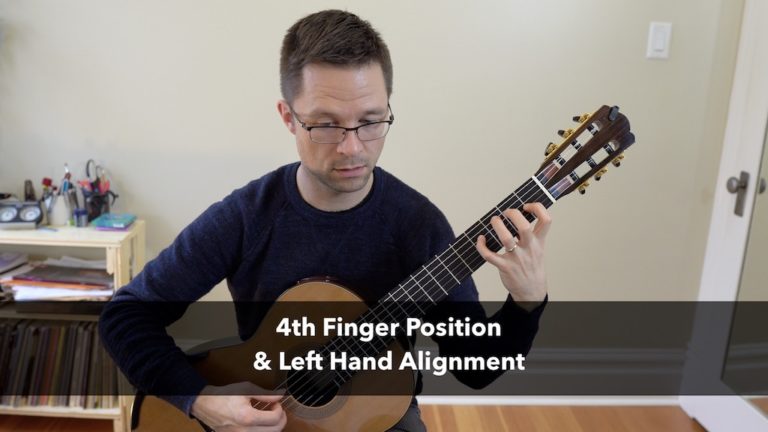 Lesson: 4th Finger Position and Left Hand Alignment