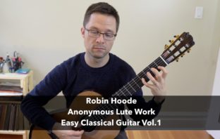 Lesson: Robin Hoode (Easy Anonymous Lute Work)