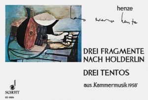 Drei Tentos from Kammermusik (1958) by Hans Werner Henze