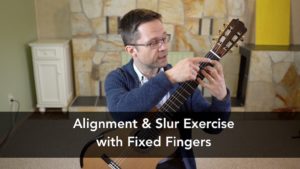 Lesson: Alignment & Slur Exercise with Fixed Fingers