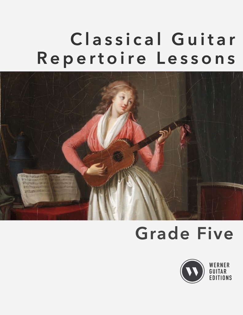 Classical Guitar Repertoire Lessons Grade 5 