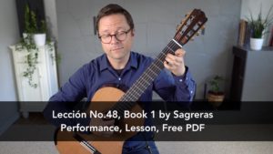 Lección No.48, Book 1 by Sagreras (Free PDF)